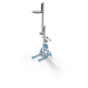 Elevador de servidores Pronomic Lift&Drive DC09 U52 con mastil telescopico extendido